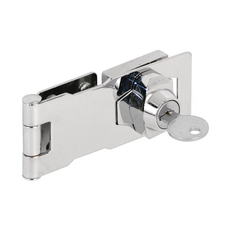Prime-Line HASP LOCK 4"" CHROME U9951